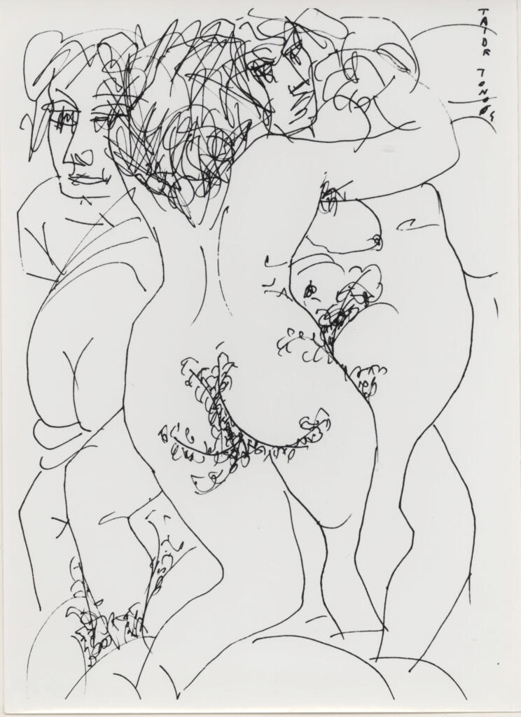Anonimo , Zancanaro, Antonio - sec. XX - Figure femminili , fronte