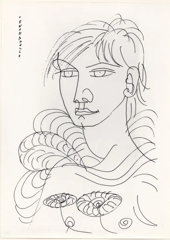 Anonimo , Zancanaro, Antonio - sec. XX - O Buon Apollo - Apollo , fronte