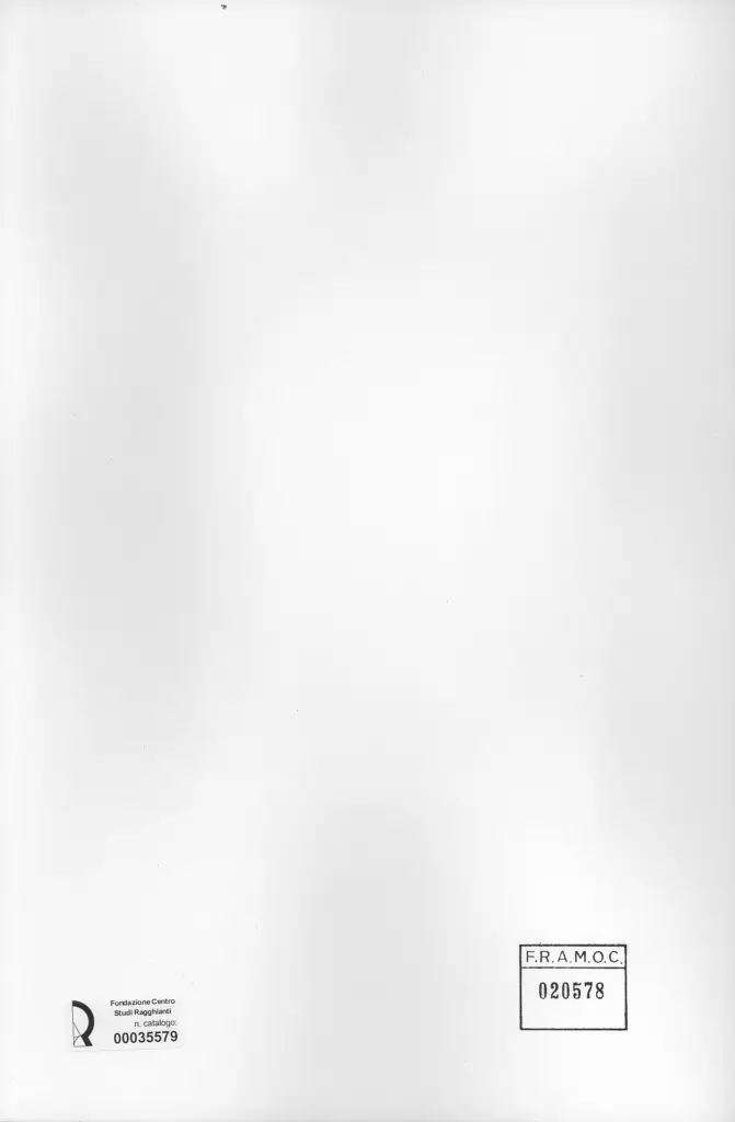 Anonimo , Zancanaro, Antonio - sec. XX - Inf XX - Manto F&ugrave; , retro