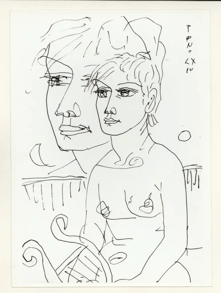 Anonimo , Zancanaro, Antonio - sec. XX - Doppio volto , fronte