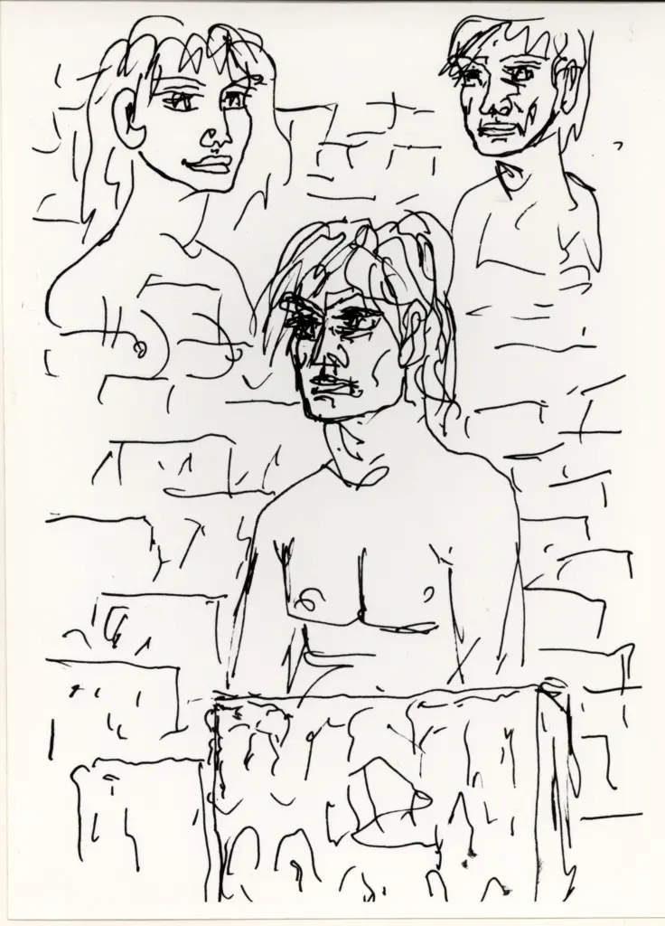 Anonimo , Zancanaro, Antonio - sec. XX - Uomini e Donne , fronte