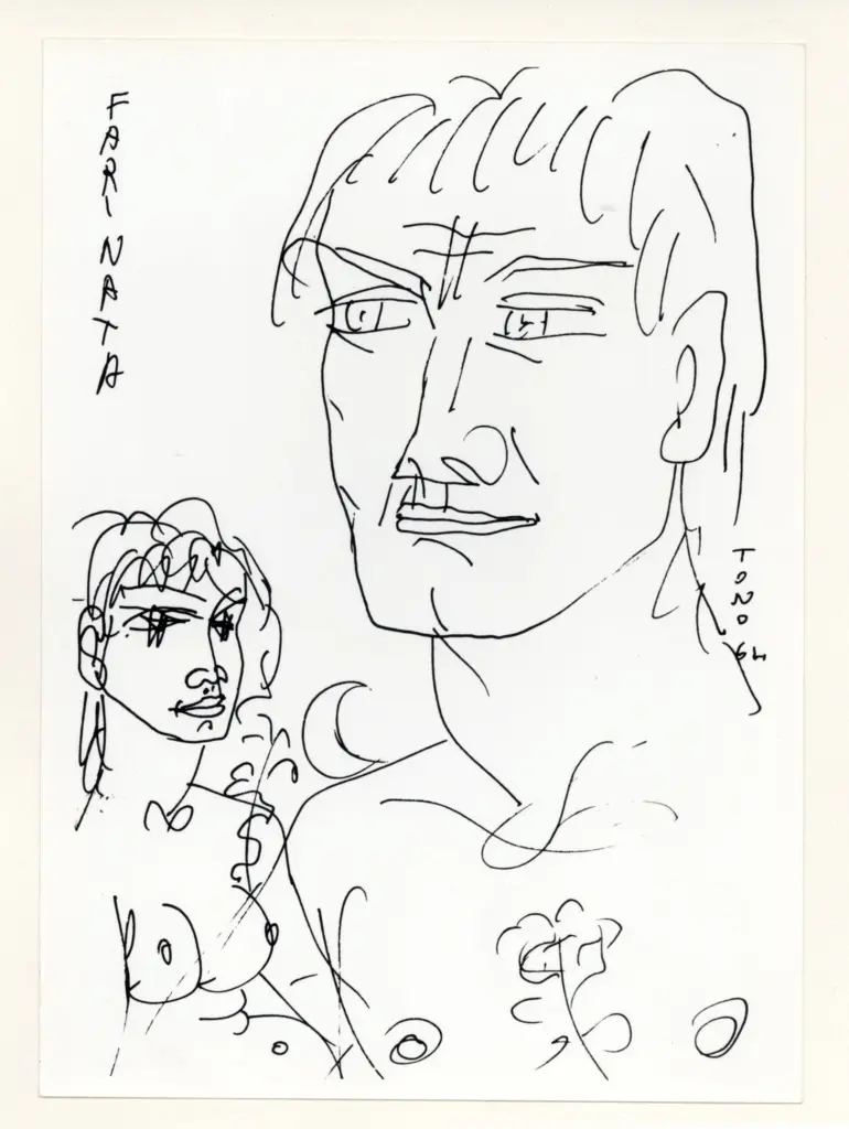 Anonimo , Zancanaro, Antonio - sec. XX - Farinata , fronte