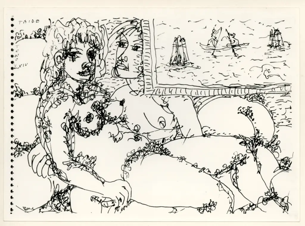 Anonimo , Zancanaro, Antonio - sec. XX - Taide in compagnia , fronte