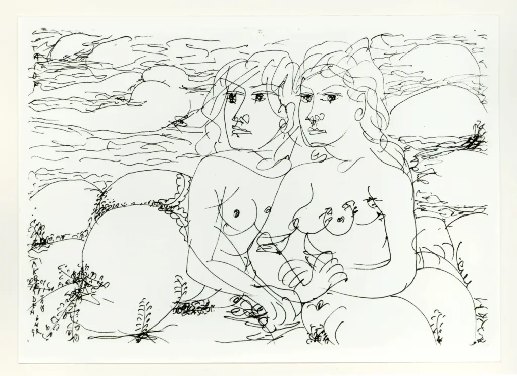 Anonimo , Zancanaro, Antonio - sec. XX - Akreidea e Taide , fronte