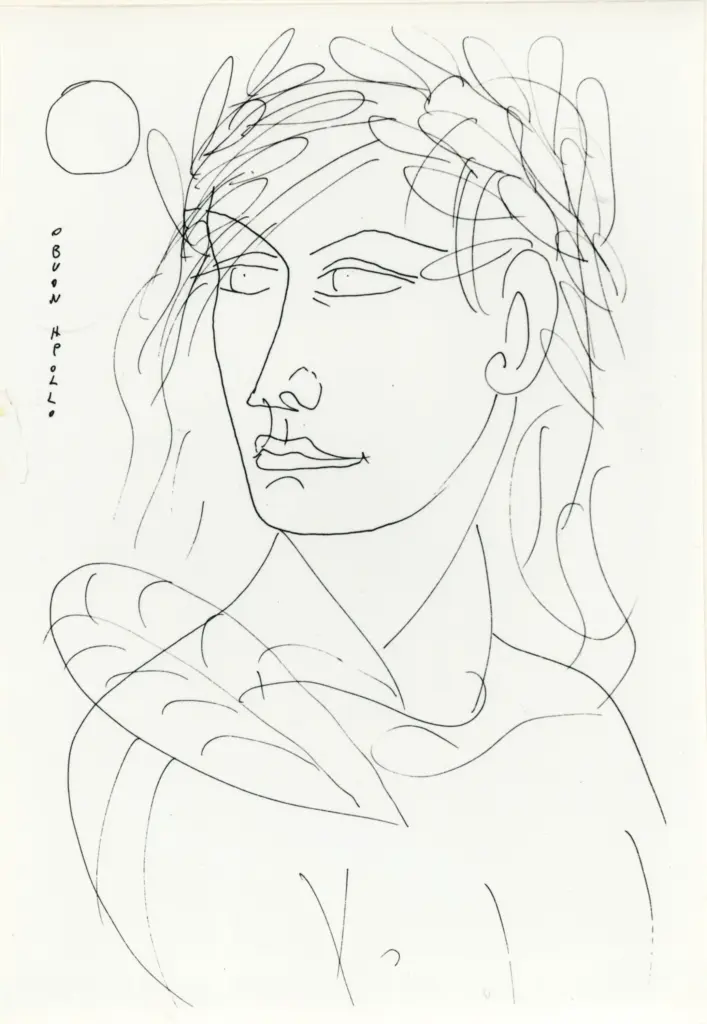 Anonimo , Zancanaro, Antonio - sec. XX - O Buon Apollo , fronte