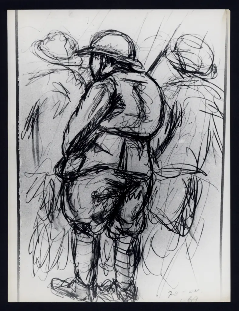 Anonimo , Zancanaro, Antonio - sec. XX - Soldati