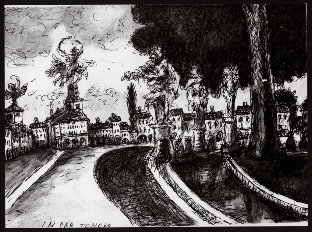 Anonimo , Zancanaro, Antonio - sec. XX - In Pra , fronte