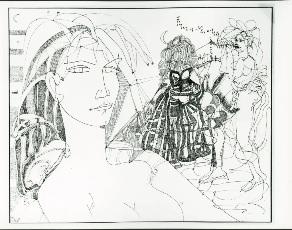 Quiresi, Ezio , Zancanaro, Antonio - sec. XX - Libero concerto a due flauti [...]