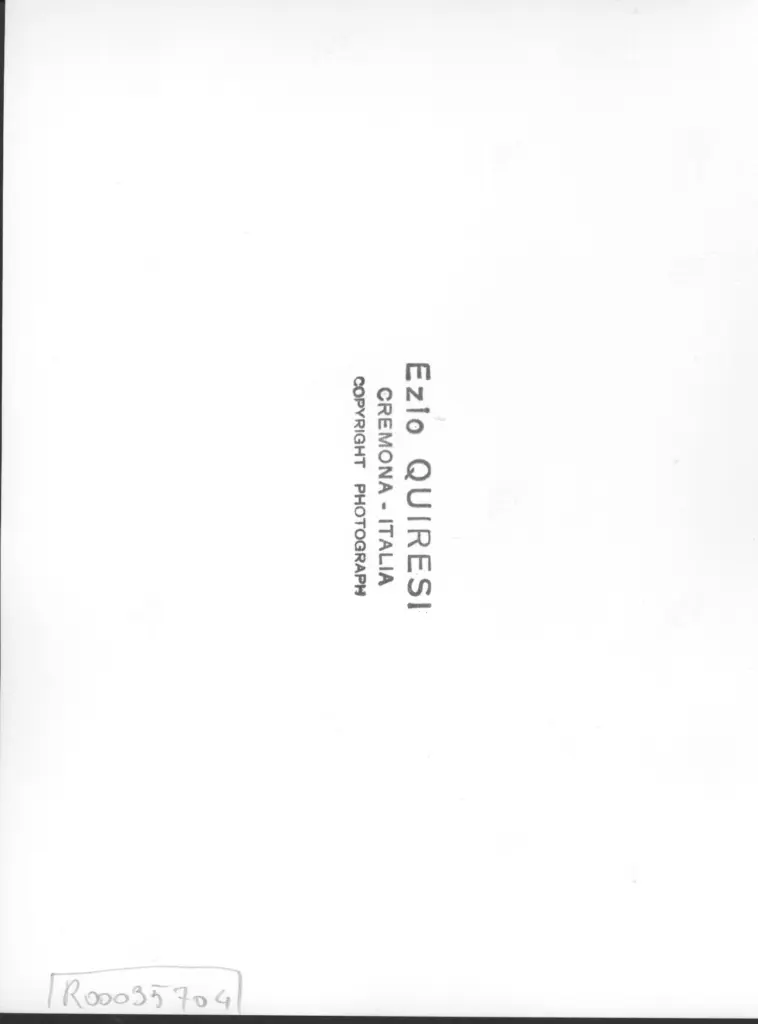 Quiresi, Ezio , Zancanaro, Antonio - sec. XX - Io Poppea Teucra Imperatrice , retro