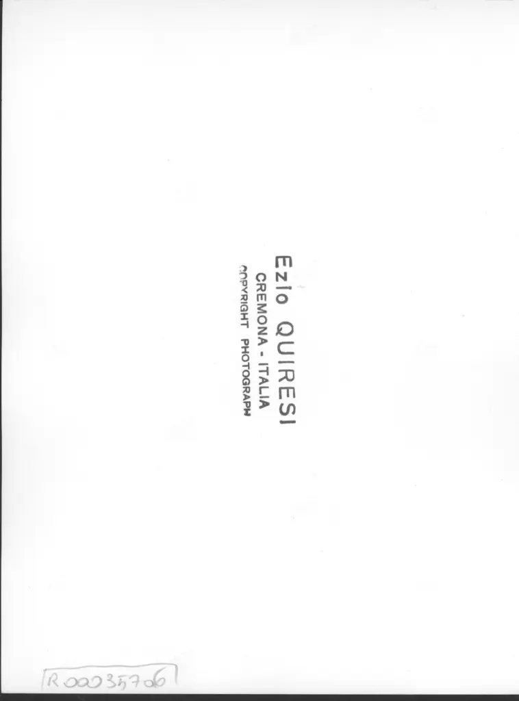 Quiresi, Ezio , Zancanaro, Antonio - sec. XX - Io Poppea Teucra Imperatrice , retro