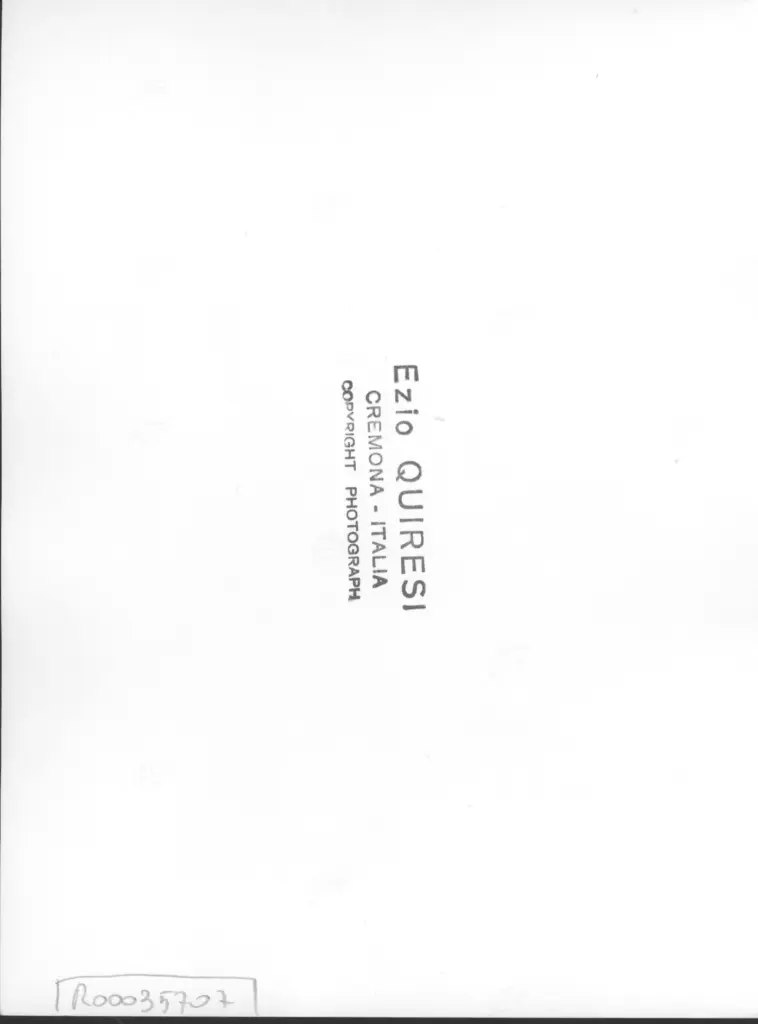 Quiresi, Ezio , Zancanaro, Antonio - sec. XX - Io Poppea Teucra Imperatrice , retro