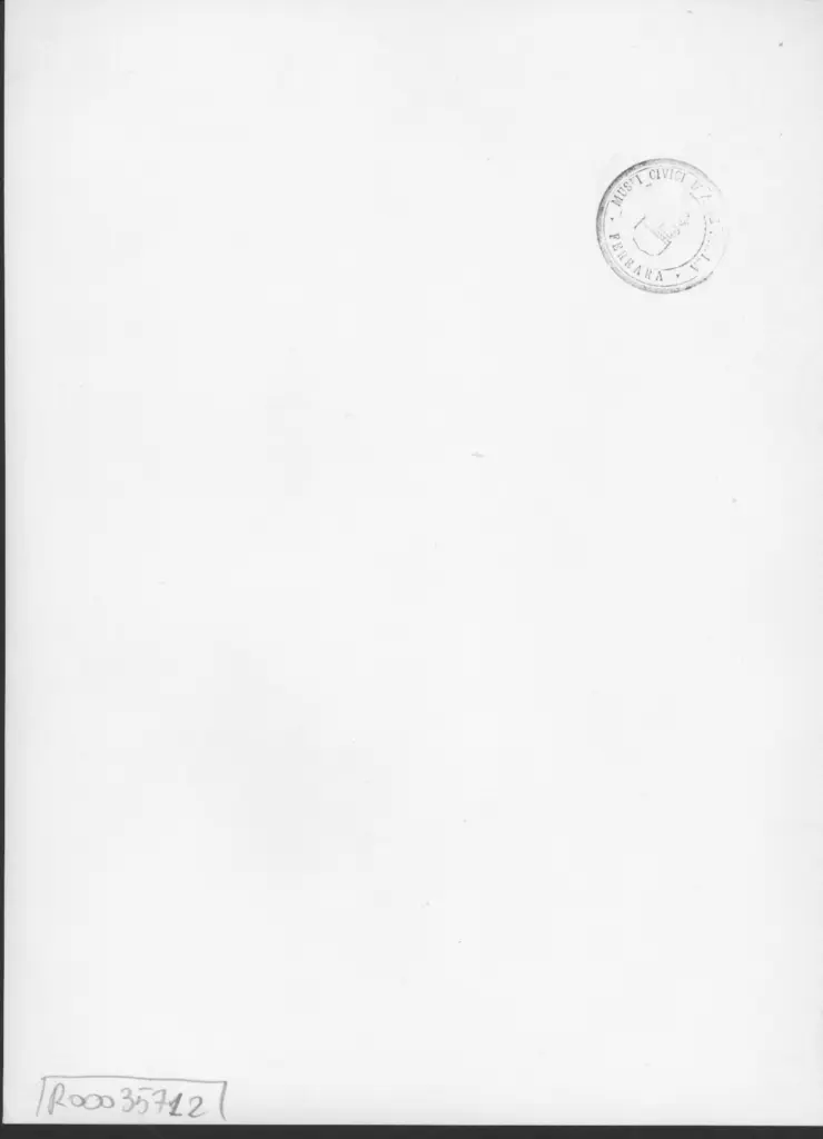 Anonimo , Zancanaro, Antonio - sec. XX - Ritratto di Torquato Tasso (de PRA') , retro