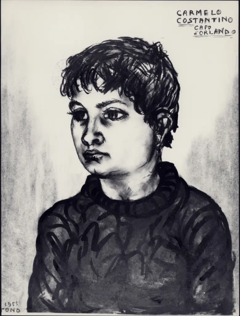 Anonimo , Zancanaro, Antonio - sec. XX - Carmelo Costantino - Capo d'Orlando , fronte