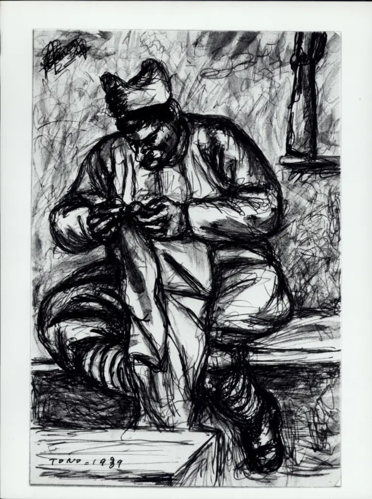 Anonimo , Zancanaro, Tono - sec. XX - Il Sarto , fronte