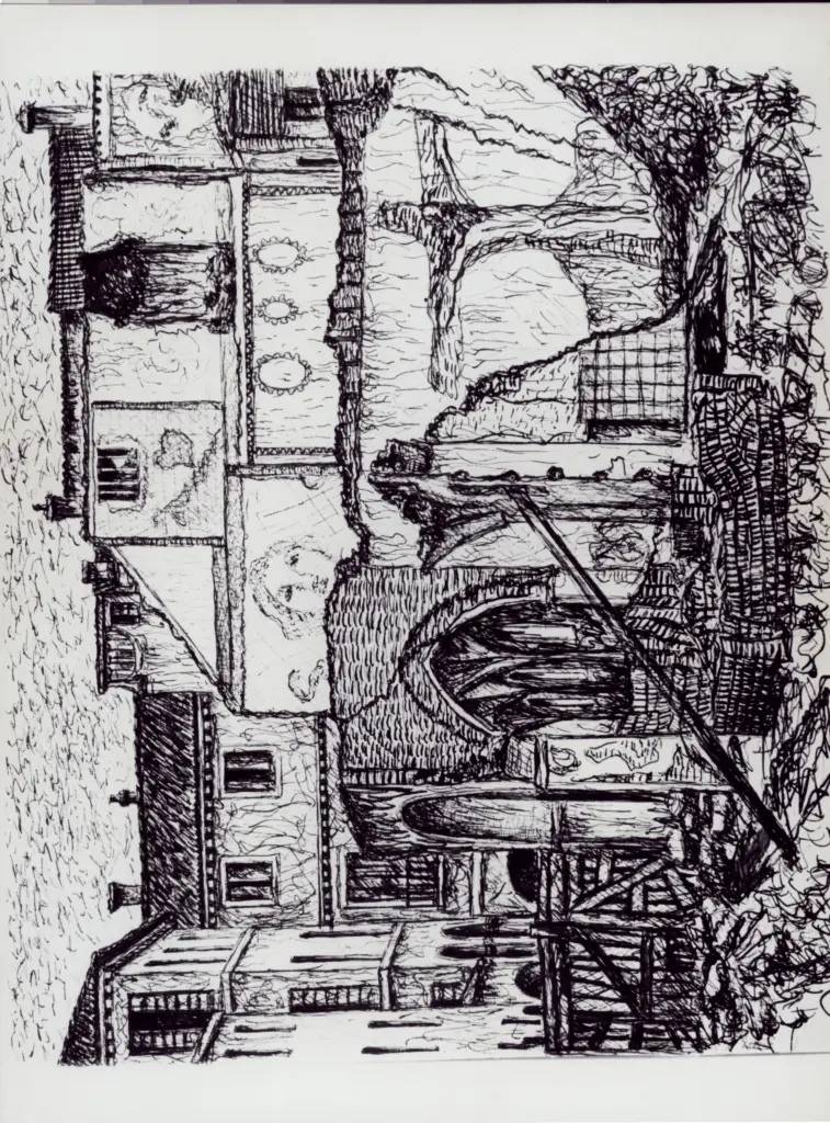 Zancanaro, Antonio , Il muro - fantasie [...]