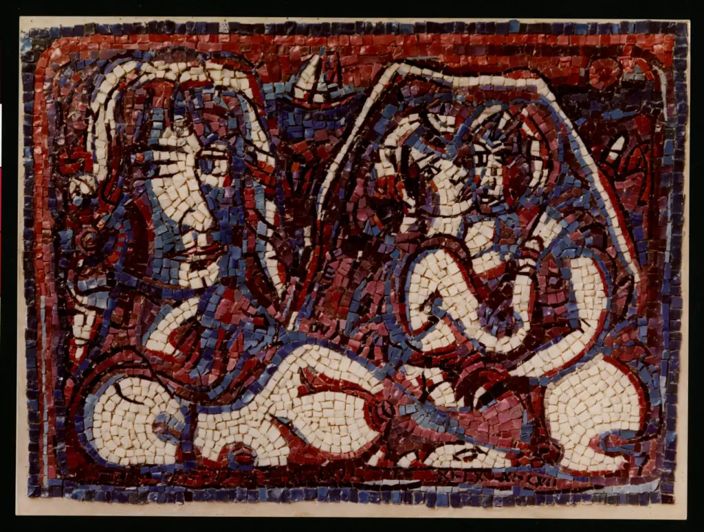 Anonimo , Zancanaro, Tono - sec. XX - Abbraccio , fronte