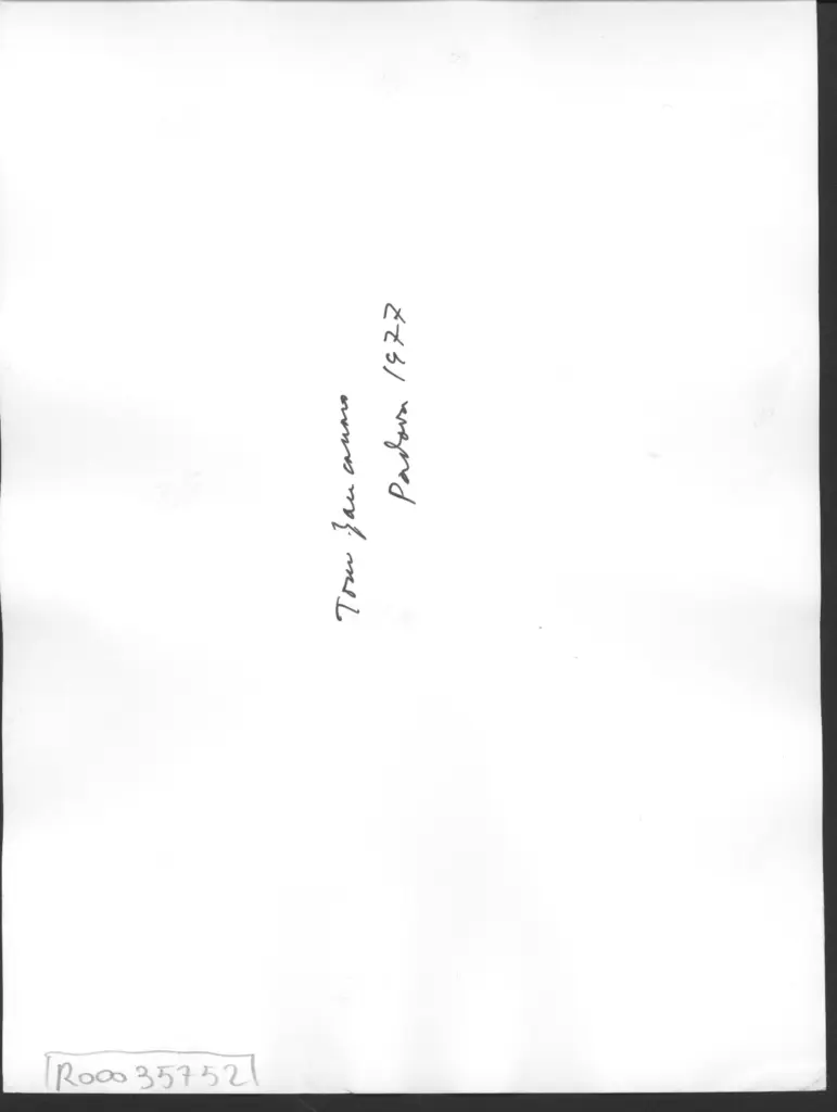 Anonimo , Zancanaro, Antonio - sec. XX - Artista che dipinge , retro