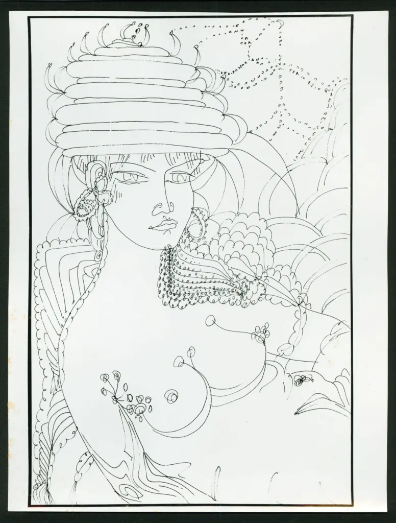 Quiresi, Ezio , Zancanaro, Antonio - sec. XX - Antica Cortigiana [...]