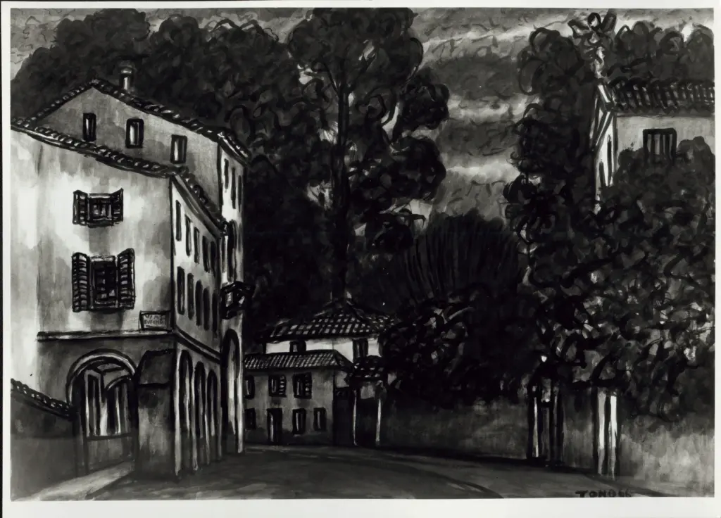 Foto Barsotti , Zancanaro, Antonio - sec. XX - Via S. Eufemia , fronte