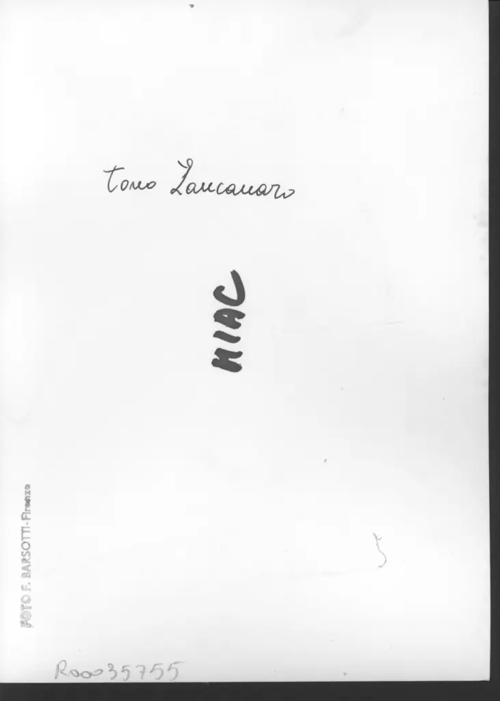 Foto Barsotti , Zancanaro, Antonio - sec. XX - Via S. Eufemia , retro