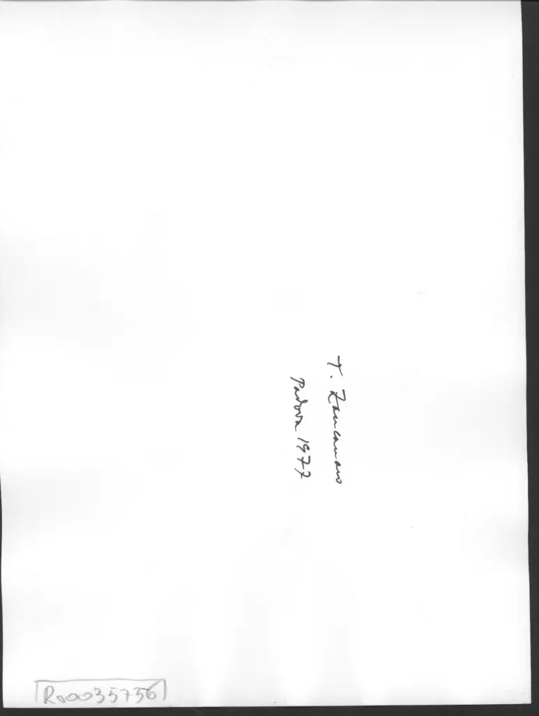 Anonimo , Zancanaro, Antonio - sec. XX - Ritratto femminile , retro