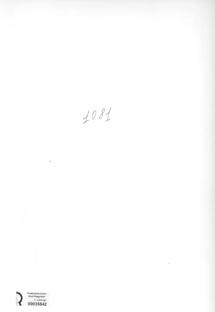 Anonimo , Zancanaro, Antonio - sec. XX - La parola della patria &egrave; oggi [...] , retro