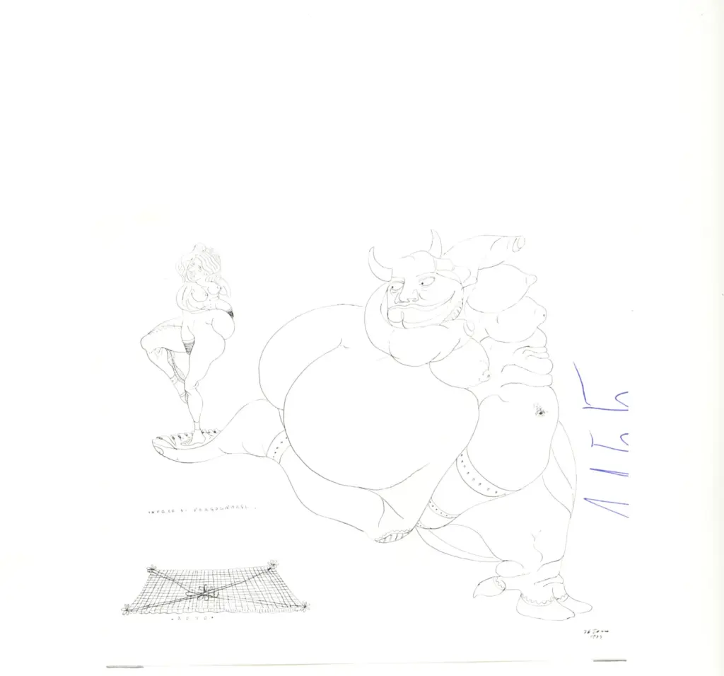 Anonimo , Zancanaro, Antonio - sec. XX - Invece di vergognarsi [...] , fronte