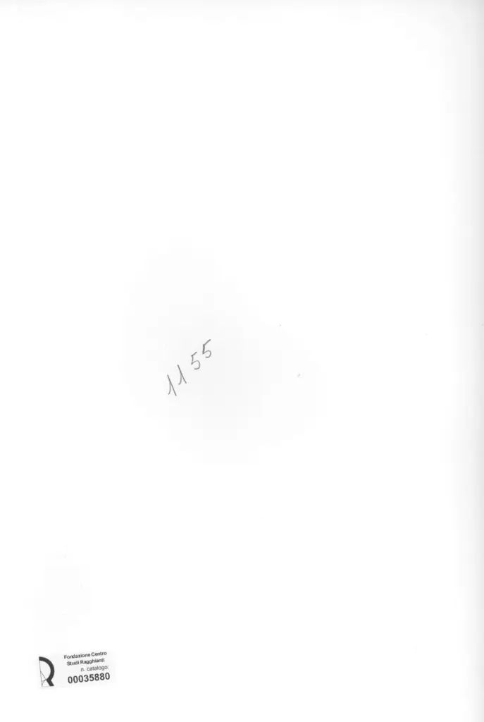 Anonimo , Zancanaro, Antonio - sec. XX - Invece di vergognarsi [...] , retro