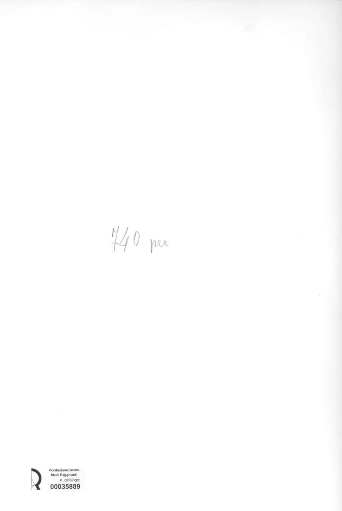 Anonimo , Zancanaro, Antonio - sec. XX - Disegno , retro