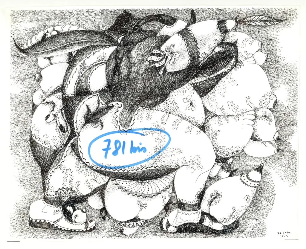 Anonimo , Zancanaro, Antonio - sec. XX - Disegno , fronte