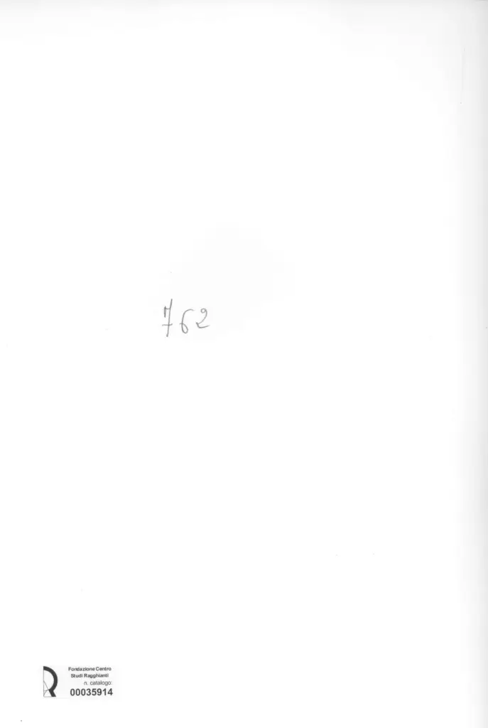 Anonimo , Zancanaro, Antonio - sec. XX - Le due ipotesi , retro