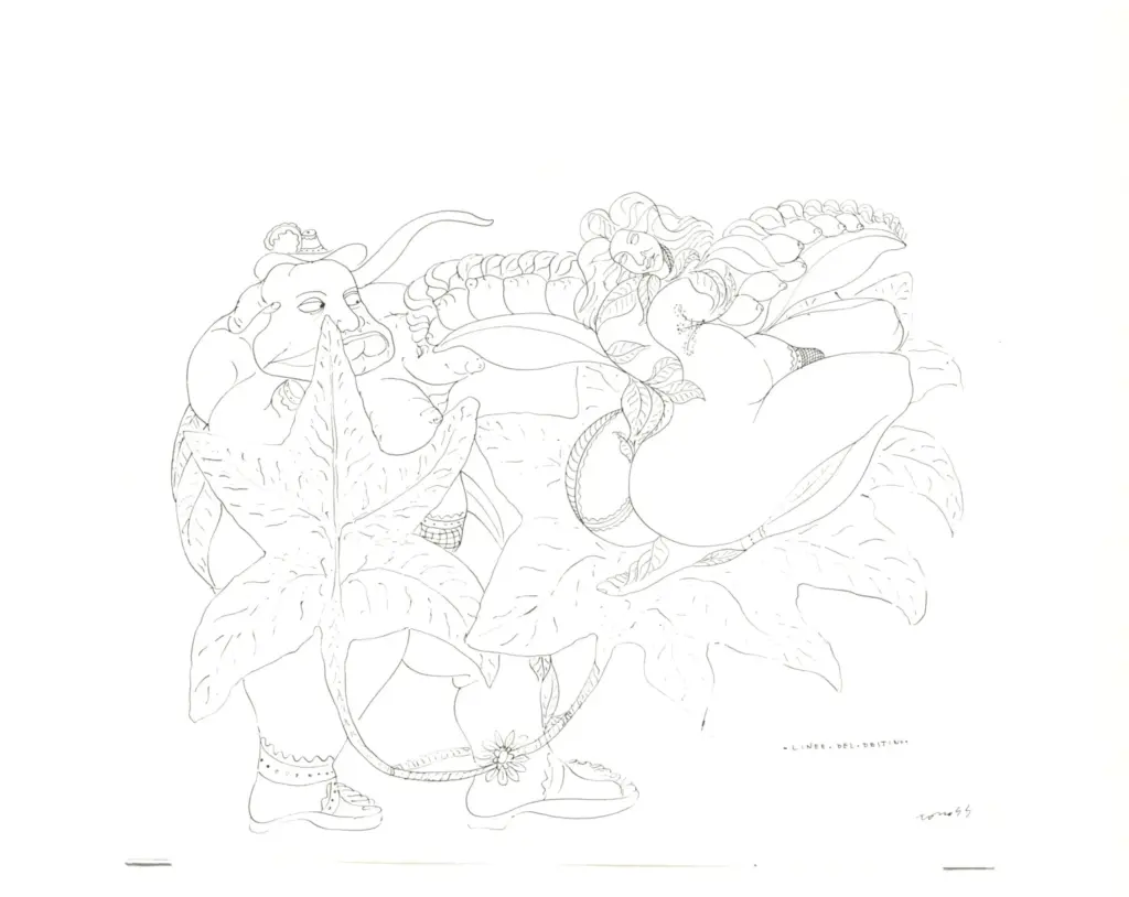 Anonimo , Zancanaro, Antonio - sec. XX - Linee del destino , fronte