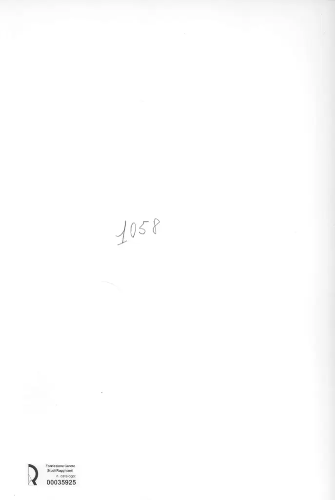 Anonimo , Zancanaro, Antonio - sec. XX - L'amarissimo oggi pi&ugrave; che mai [...] , retro