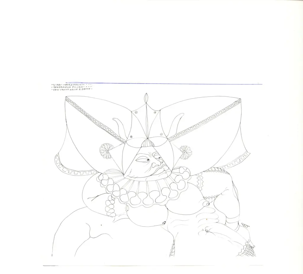 Anonimo , Zancanaro, Antonio - sec. XX - Gibbo maiale porcino [...] , fronte