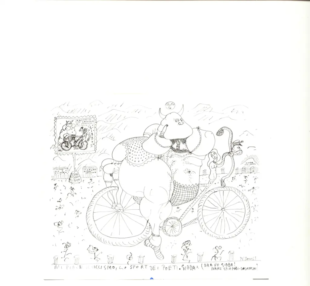 Zancanaro, Antonio , Mi piace il ciclismo [...]