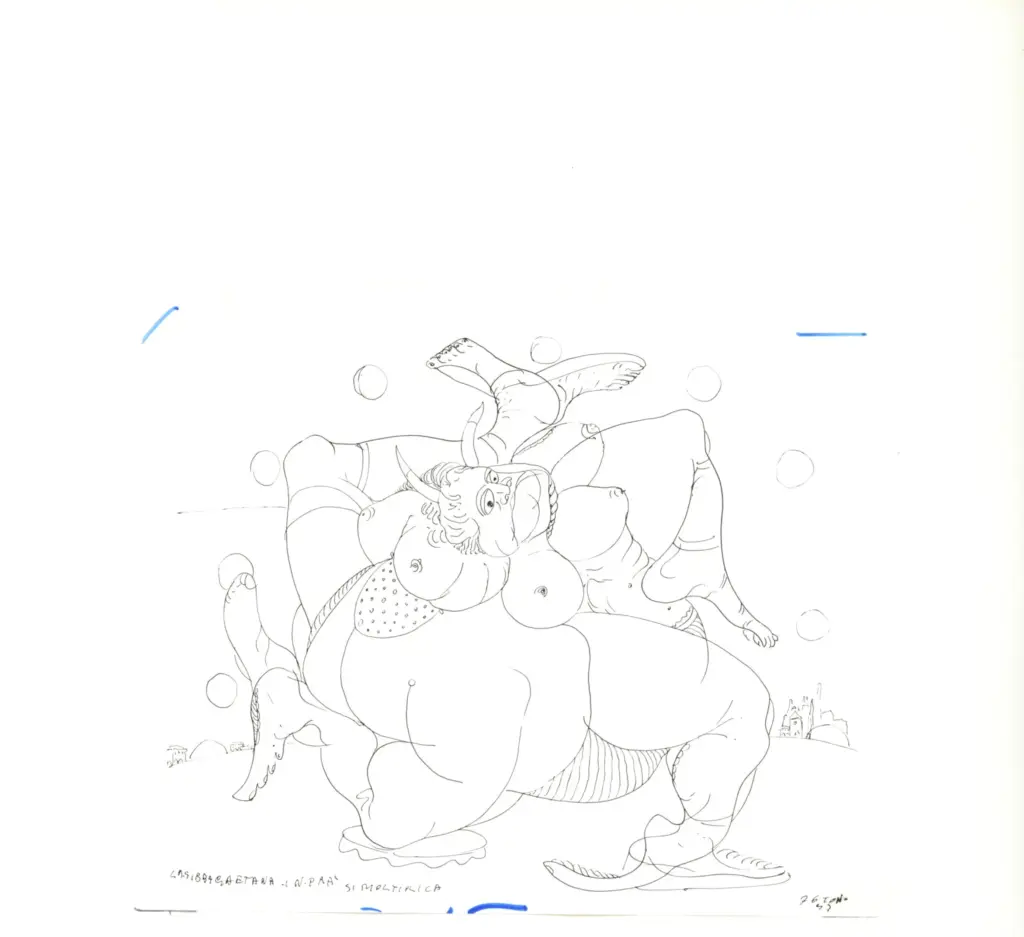 Anonimo , Zancanaro, Antonio - sec. XX - La Gibba Gaetana in Pr&agrave; si moltiplica , fronte