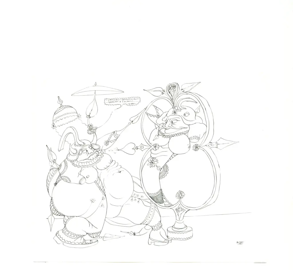 Anonimo , Zancanaro, Antonio - sec. XX - Disegno , fronte