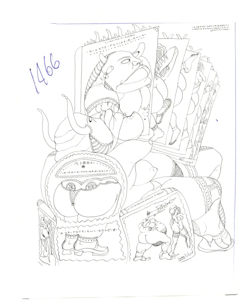 Anonimo , Zancanaro, Antonio - sec. XX - Niente pagina bianca , fronte