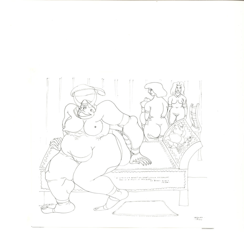 Anonimo , Zancanaro, Antonio - sec. XX - Disegno , fronte