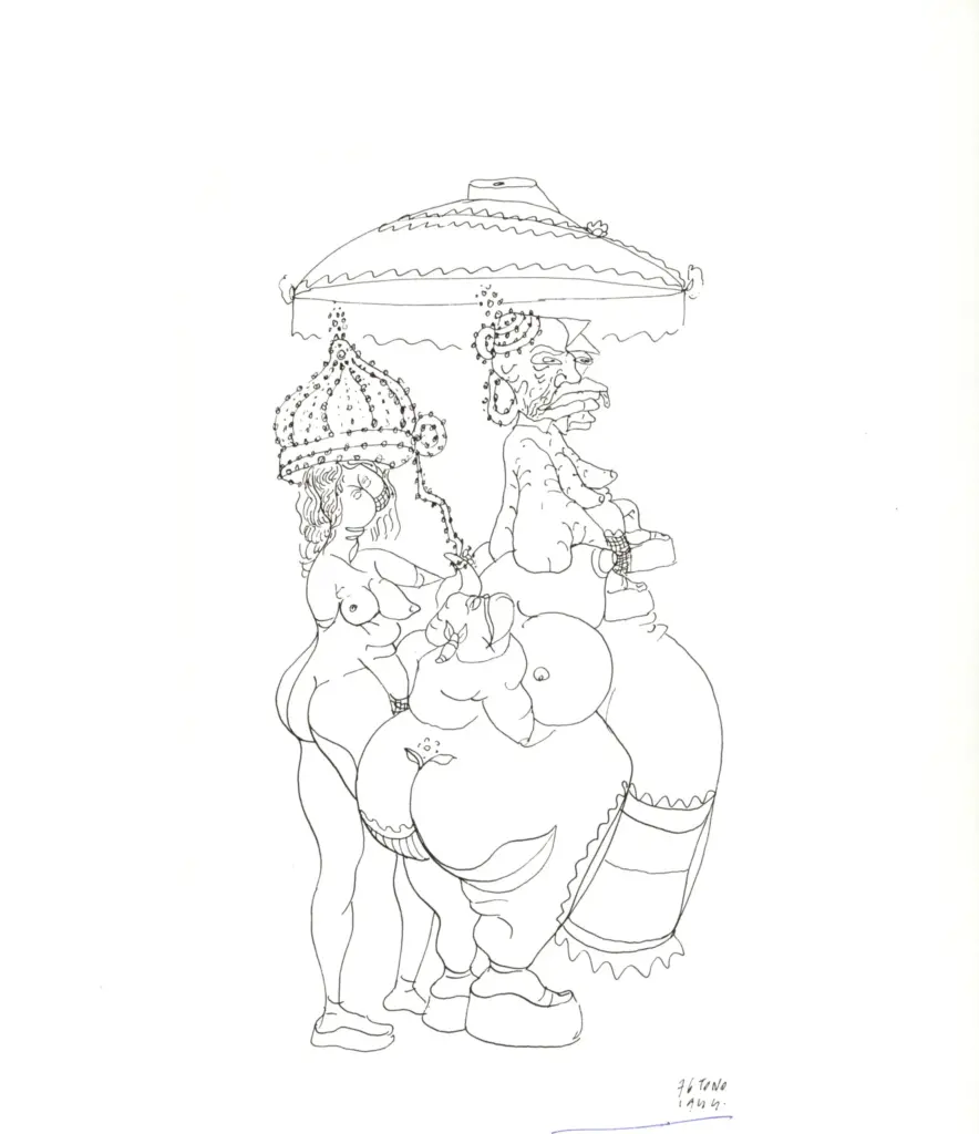 Anonimo , Zancanaro, Antonio - sec. XX - Disegno , fronte