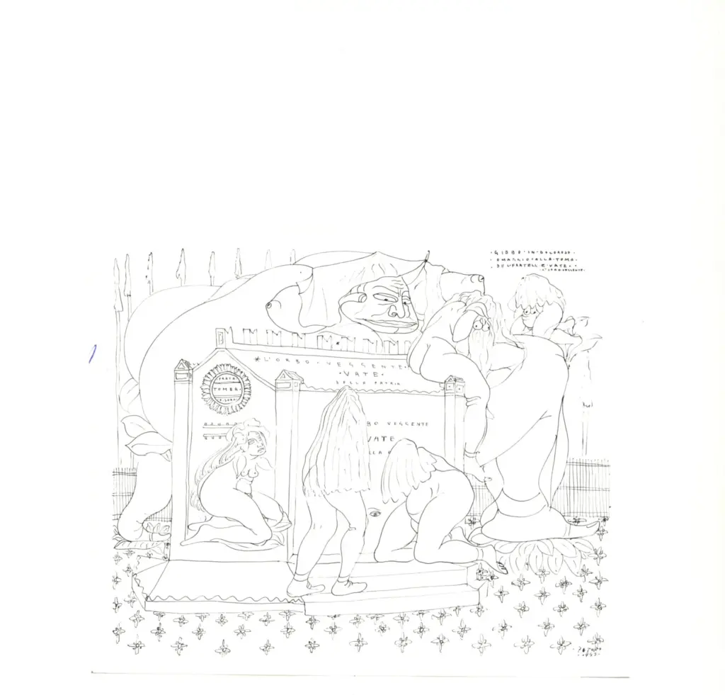 Anonimo , Zancanaro, Antonio - sec. XX - L'orbo veggente vate della patria , fronte