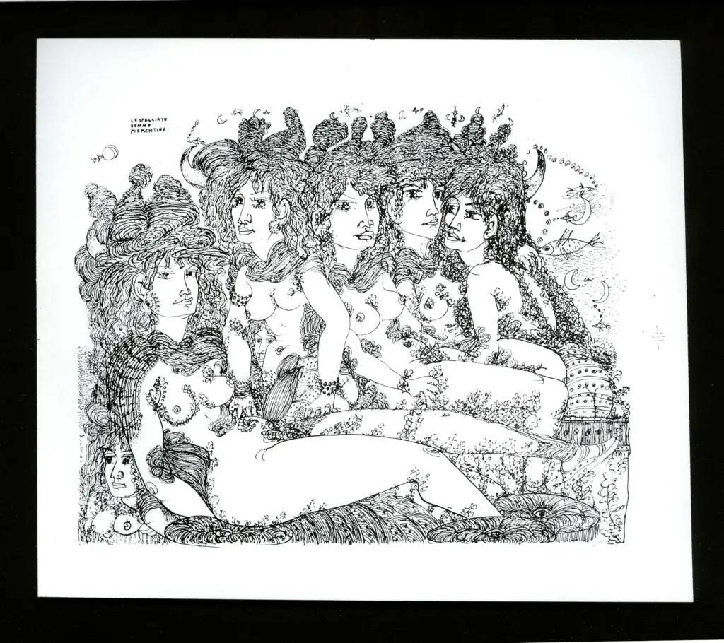 Anonimo , Zancanaro, Antonio - sec. XX - Disegno