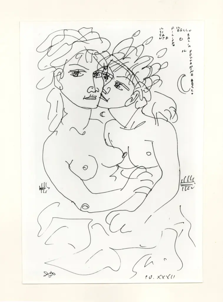 Anonimo , Zancanaro, Antonio - sec. XX - Il gigante Filippo , fronte