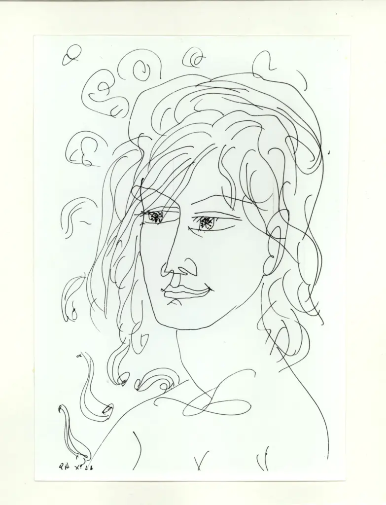 Anonimo , Zancanaro, Antonio - sec. XX - Disegno , fronte