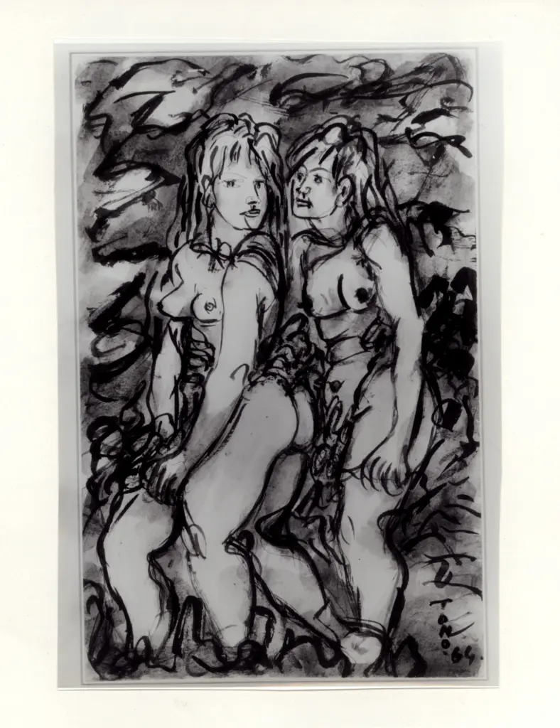 Anonimo , Zancanaro, Antonio - sec. XX - Disegno , fronte