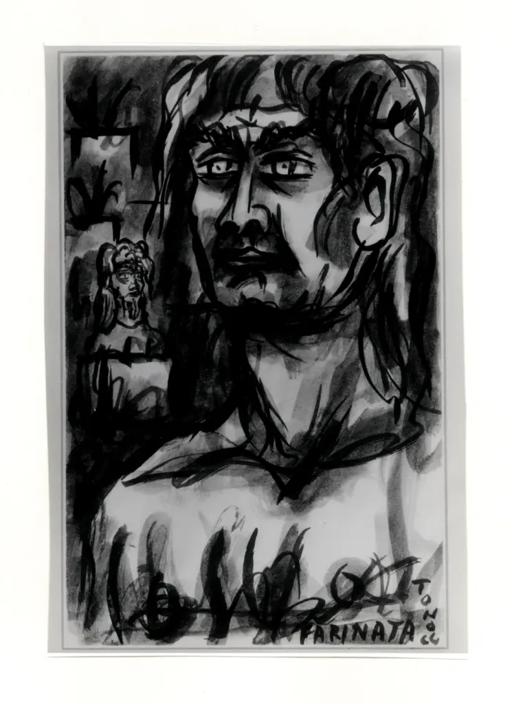 Anonimo , Zancanaro, Antonio - sec. XX - Farinata , fronte