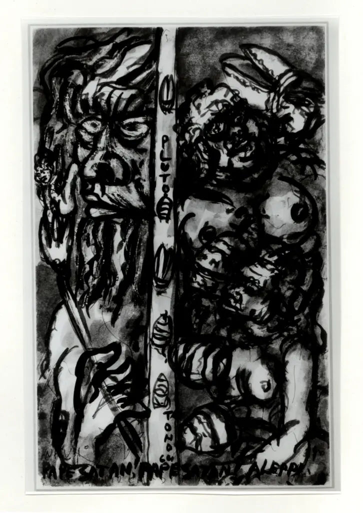 Anonimo , Zancanaro, Antonio - sec. XX - Pluto , fronte