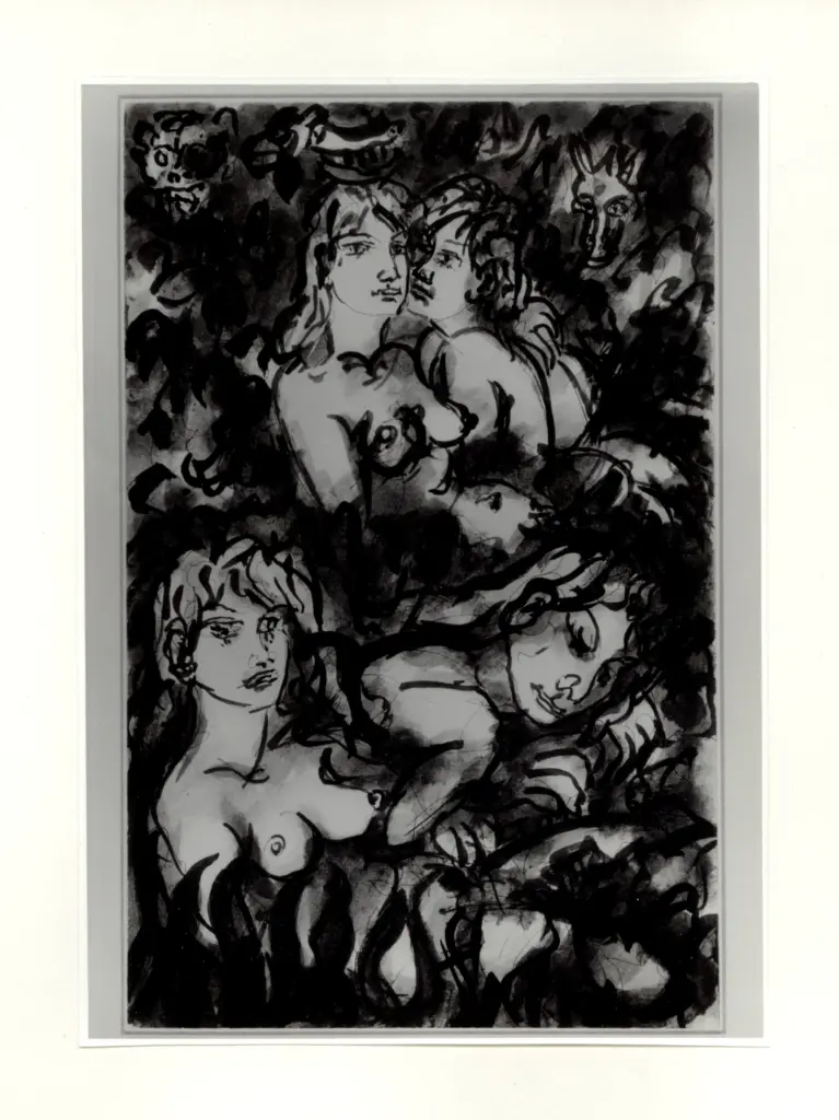 Anonimo , Zancanaro, Antonio - sec. XX - Disegno , fronte