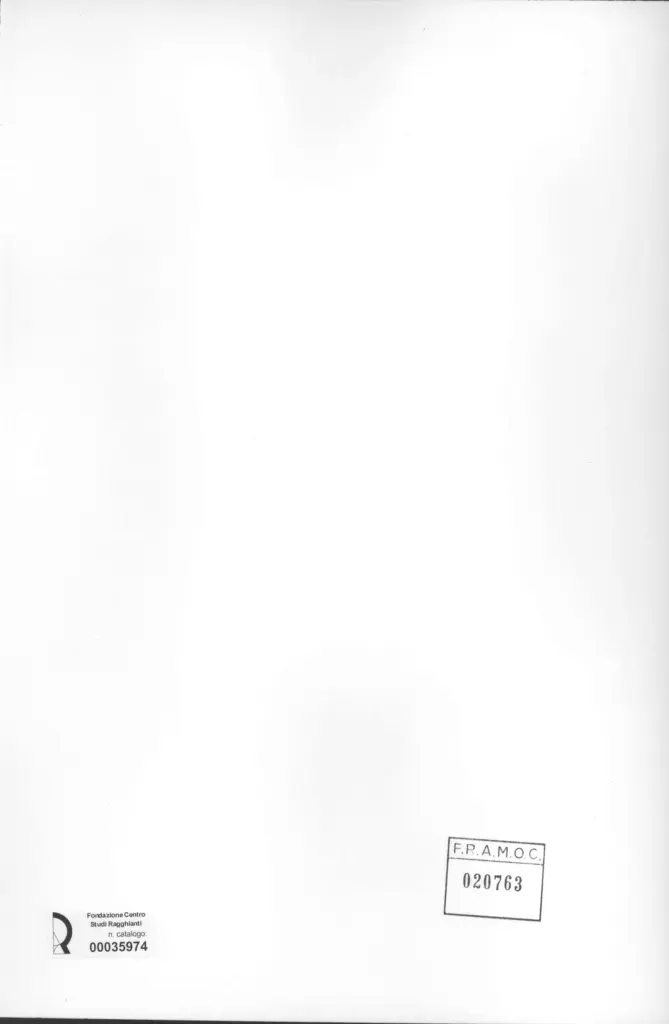 Anonimo , Zancanaro, Antonio - sec. XX - Purgatorio XXIV , retro