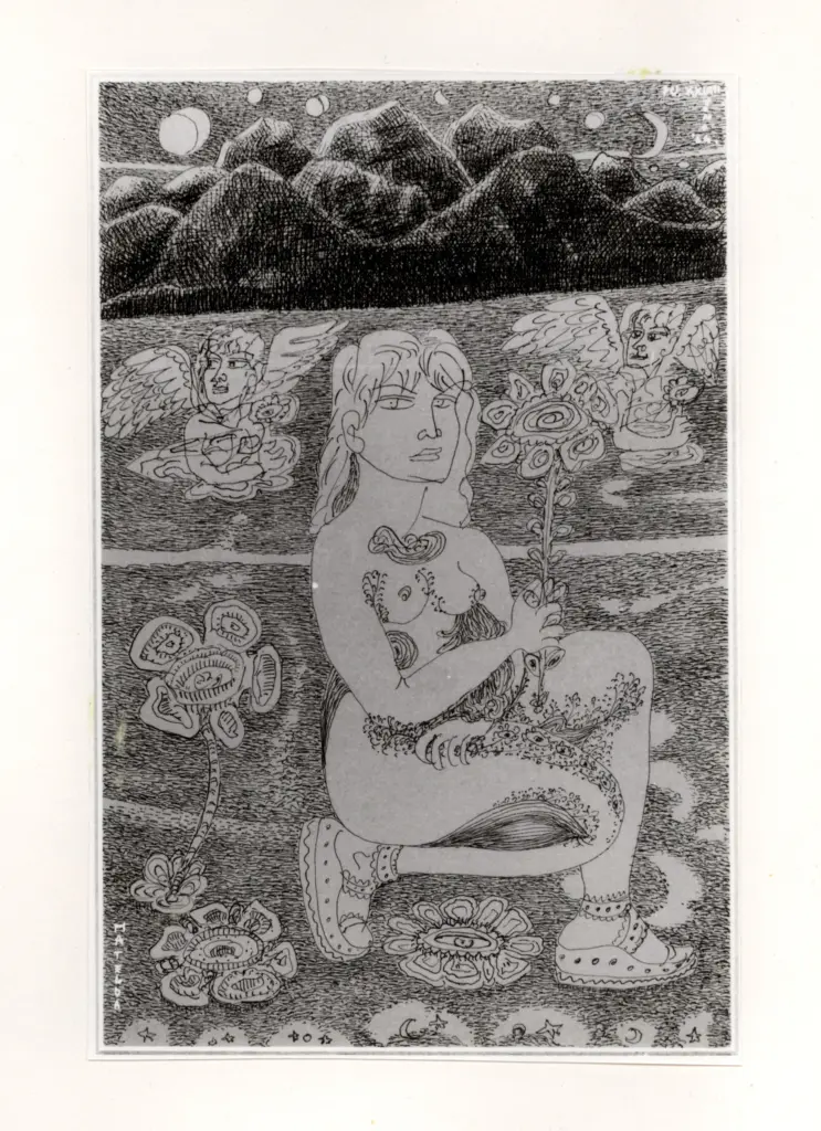 Anonimo , Zancanaro, Antonio - sec. XX - Matelda , fronte